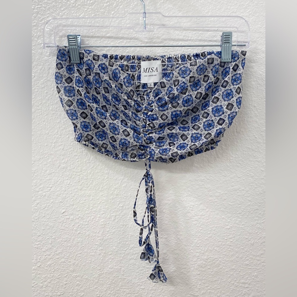 Misa tube top small floral print